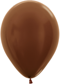 Латексный воздушный шар Шоколад Металлик купить в магазине товаров для праздника Fiesta по выгодной цене с быстрой доставкой по Нижнему Новгороду и области. Гарантия долгого полета! Более 2000 наименований гелиевых шаров!