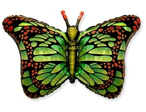 Бабочка крылья Оранжевые 3