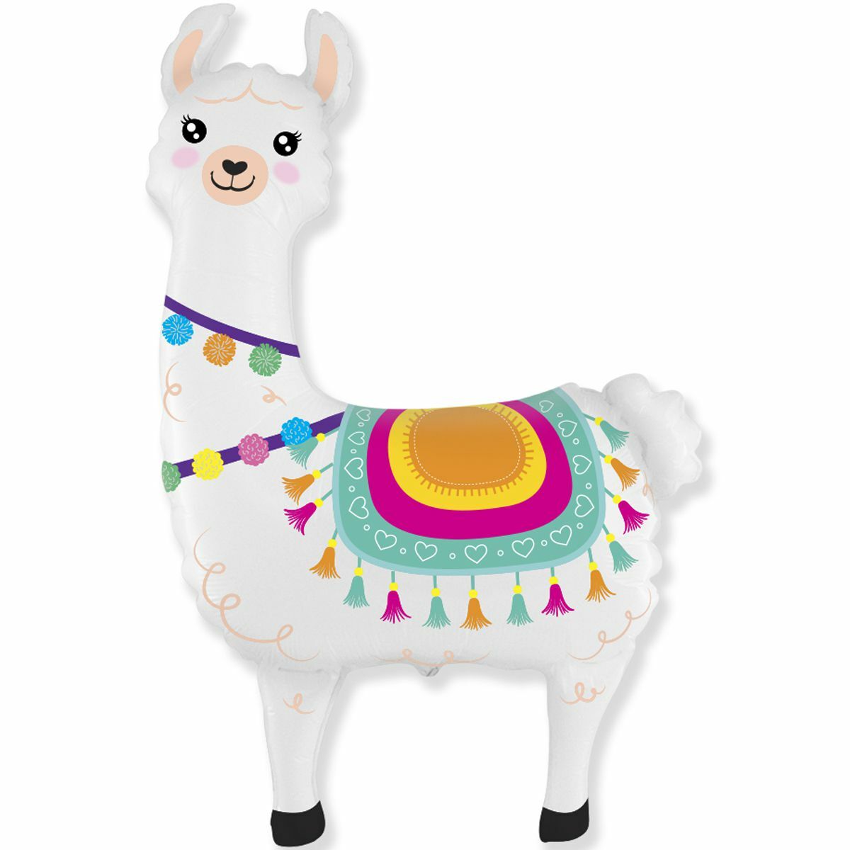 Фольгированная фигура Лама купить в магазине шаров Fiesta