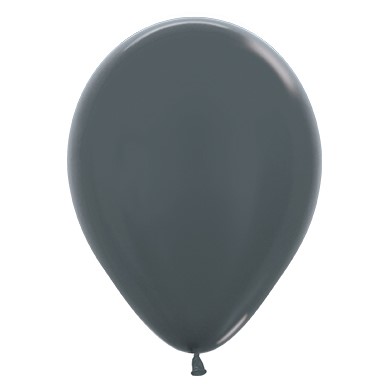 Латексный воздушный шар Графит металлик купить в магазине товаров для праздника Fiesta с быстрой доставкой по Нижнему Новгороду и области. Гарантия долгого полета! Более 2000 наименований гелиевых шаров!