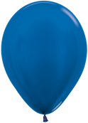 Латексный воздушный шар Синий Металлик купить в магазине товаров для праздника Fiesta по выгодной цене с быстрой доставкой по Нижнему Новгороду и области. Гарантия долгого полета! Более 2000 наименований гелиевых шаров!