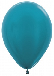 Латексный воздушный шар Бирюза (Металлик) купить в магазине товаров для праздника Fiesta с быстрой доставкой по Нижнему Новгороду и области. Гарантия долгого полета! Более 2000 наименований гелиевых шаров!