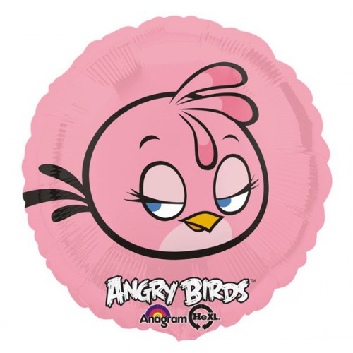 Фольгированный гелиевый Шар Angry Birds, розовая купить. Магазин товаров для праздника Fiesta осуществляет доставку по Нижнему Новгороду и области. Подготовим Ваш заказ за 30 минут! Воздушные шары PREMIUM качества из США и Европы!