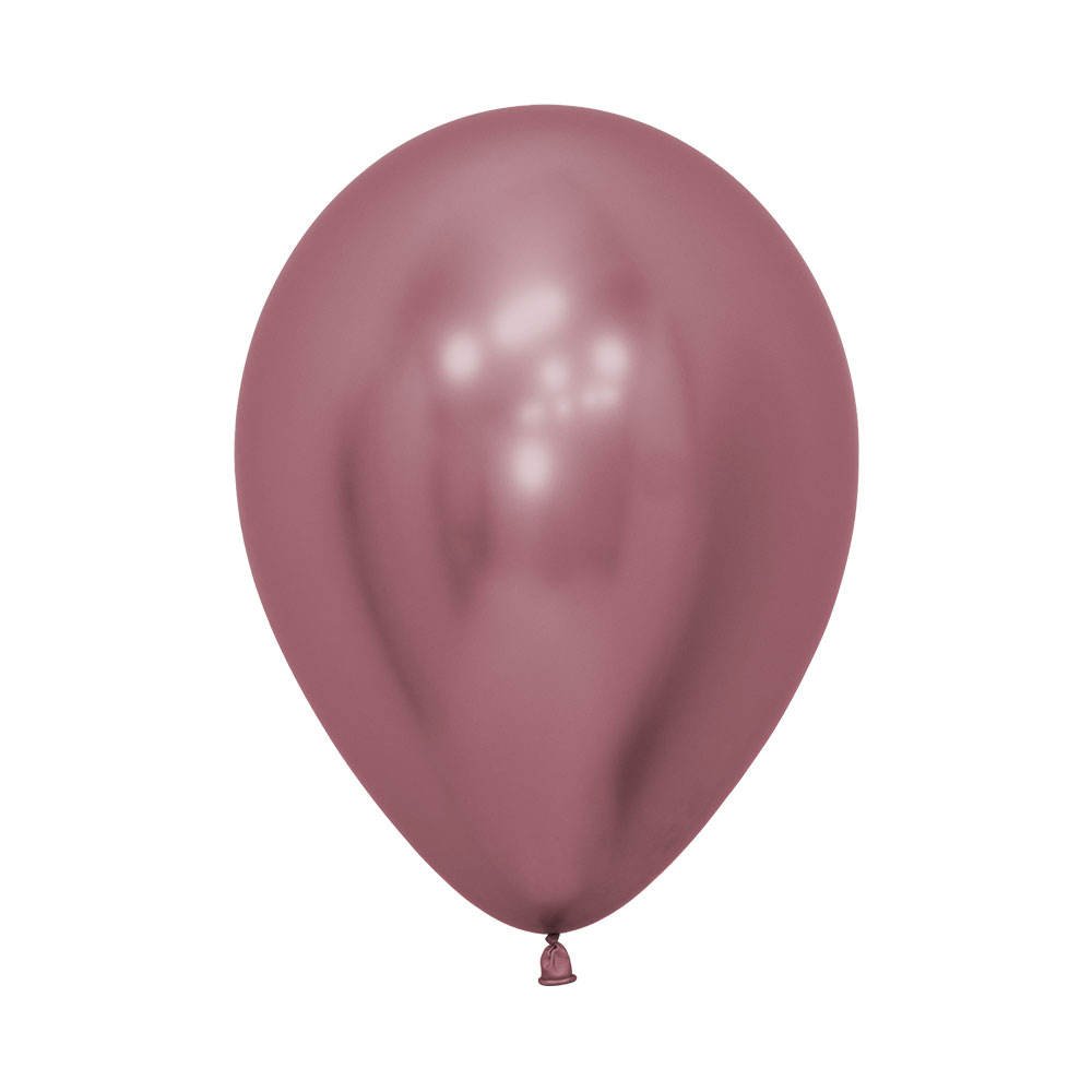 Латексный воздушный шар Хром розовый купить в магазине товаров для праздника Fiesta с быстрой доставкой по Нижнему Новгороду и области. Гарантия долгого полета! Более 2000 наименований гелиевых шаров!