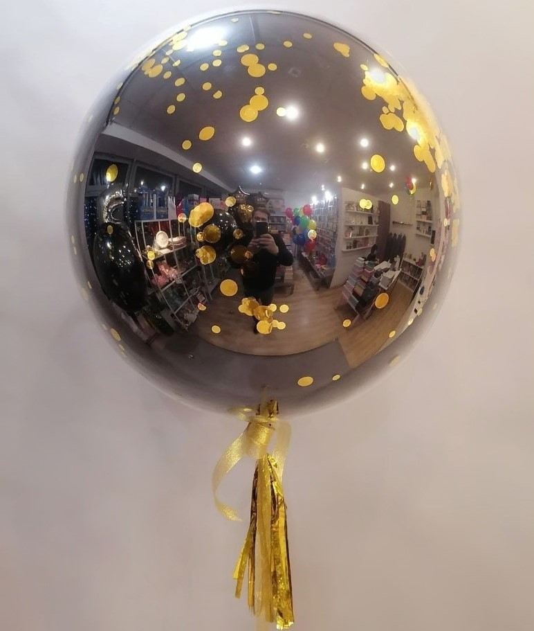 Воздушный Шар Deco Bubbles SHINE 60 см купить в интернет магазине гелиевых шаров и товаров для праздника Fiesta. Цвет перьев - по Вашему желанию. Подготовим заказ за 30 минут! Доставка круглосуточно! Более 2000 видов воздушных шаров!