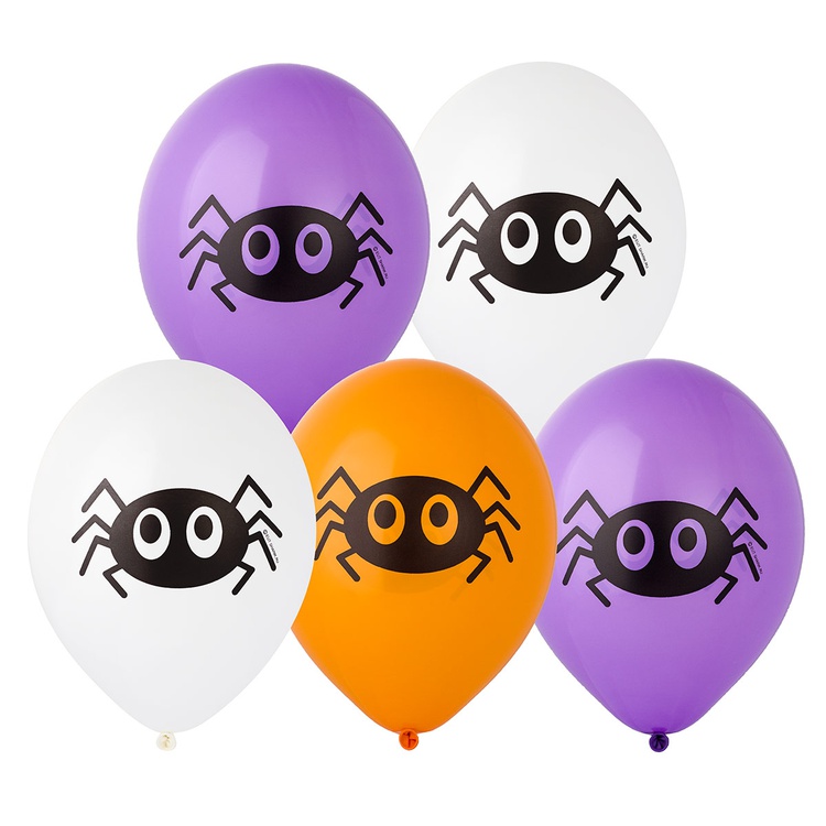 Латексные шары паук с глазами купить в магазине гелиевых шаров Фиеста с доставкой быстро 